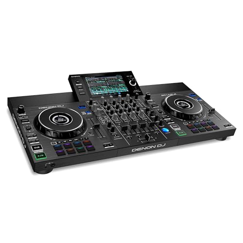 Denon DJ SC LIVE 4 Standalone DJ Controller with Stem Separation on 4-Decks