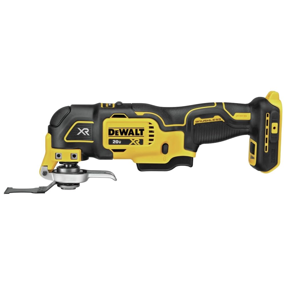 DEWALT 20V MAX XR Oscillating Tool Kit, 3-Speed (DCS356C1)