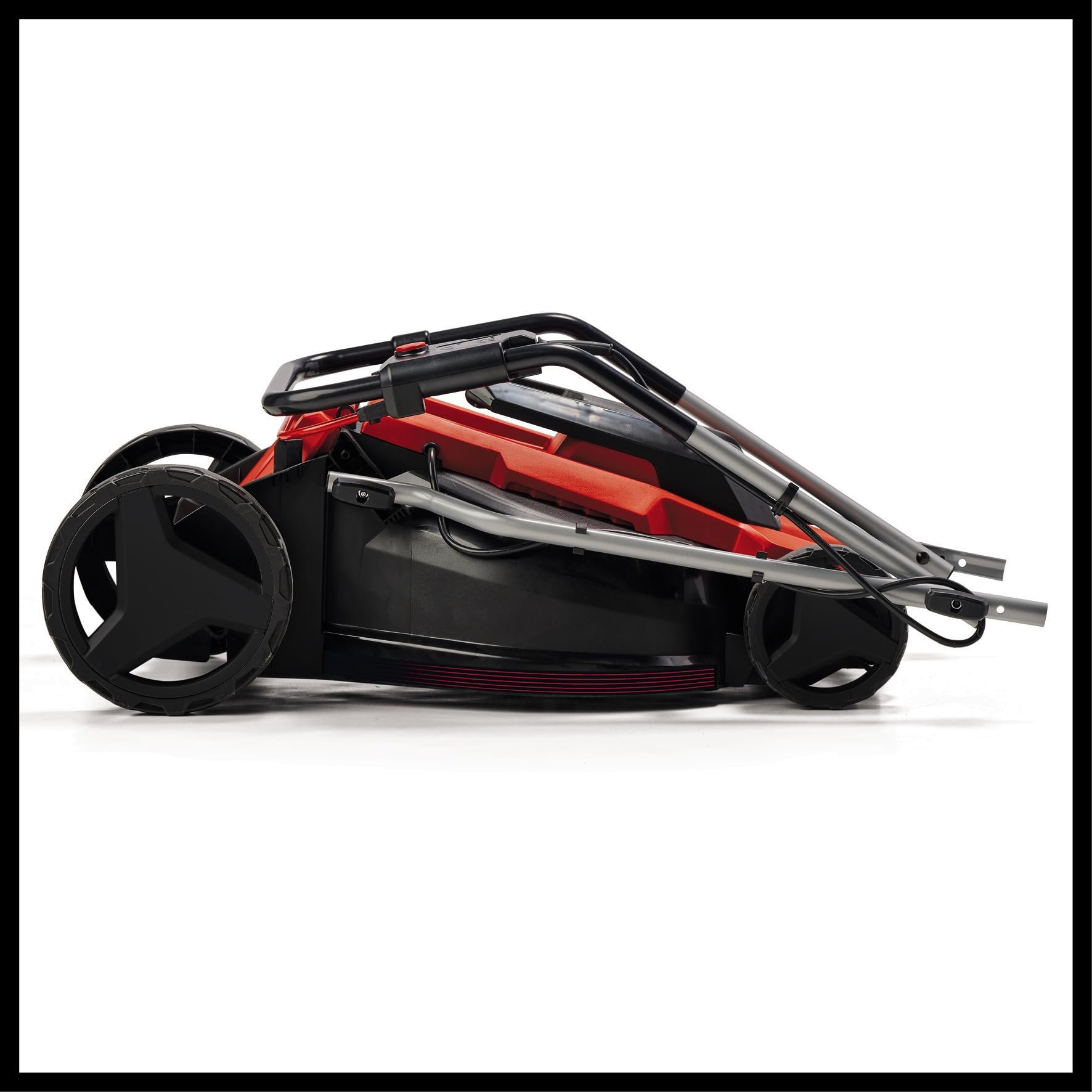 Einhell 1600W Electric Lawn Mower, 37cm Cutting Width, 38L Large Capacity Grass Box