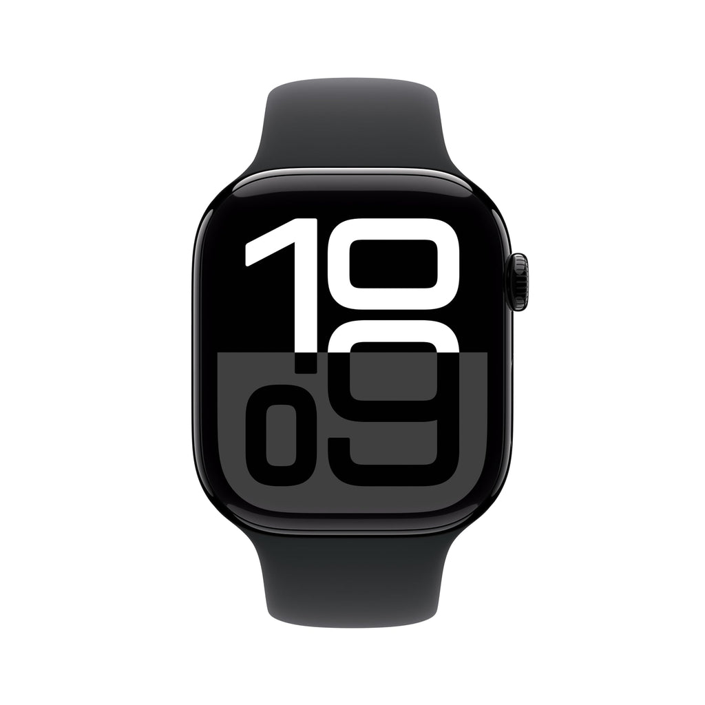Apple Watch Series 10 GPS 46 mm Smartwatch with Jet Black Aluminium Case