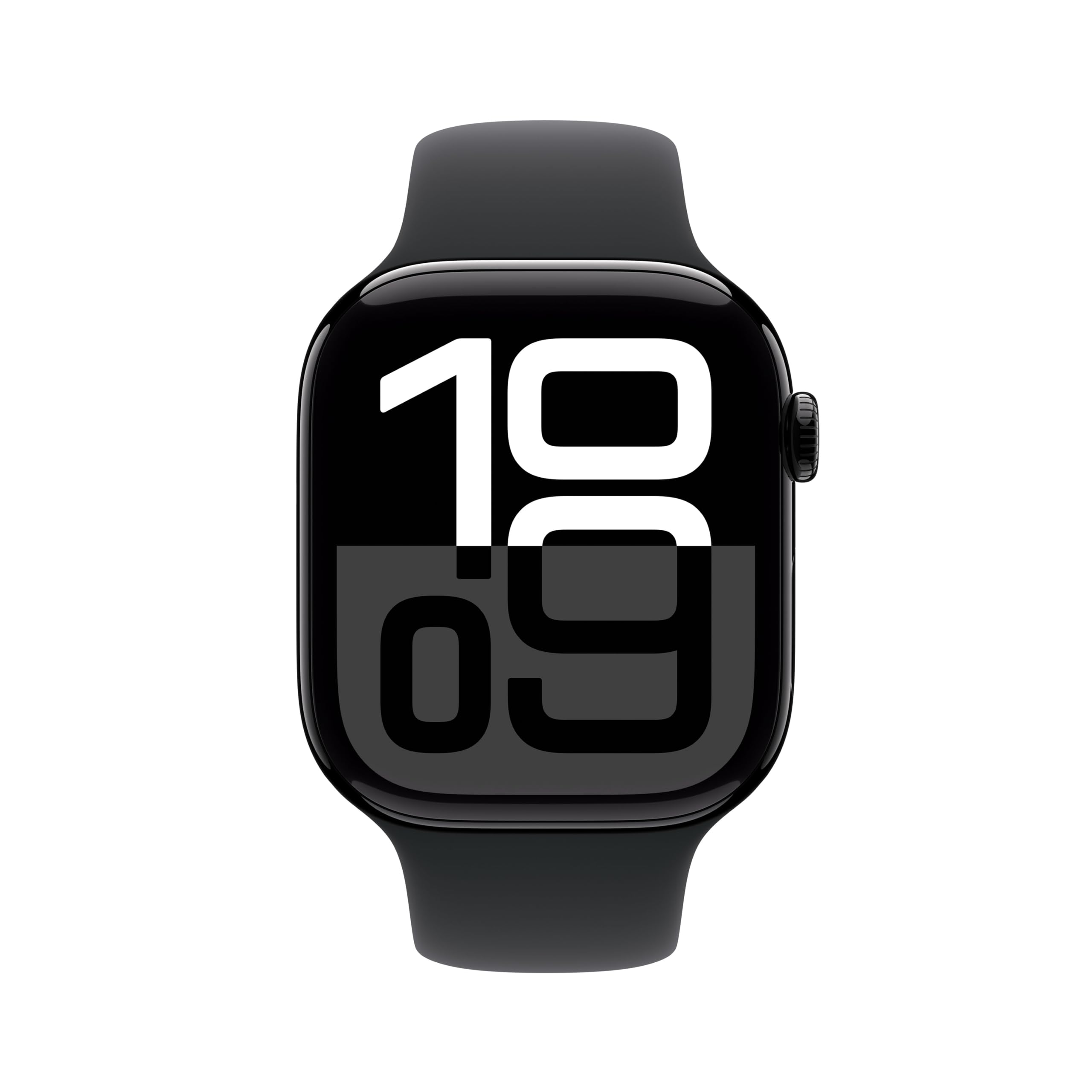 Apple Watch Series 10 GPS 46 mm Smartwatch with Jet Black Aluminium Case