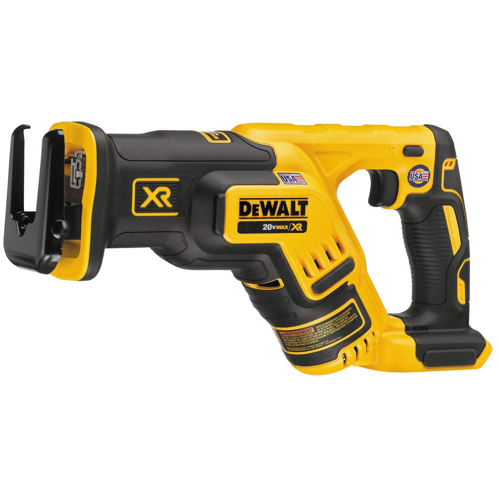DEWALT 20V MAX* XR Reciprocating Saw, Compact, Tool Only (DCS367B)