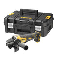 DEWALT 18V XR Brushless 125mm Paddle Switch Angle Grinder - Tool Only in TSTAK, DCG406NT-XJ