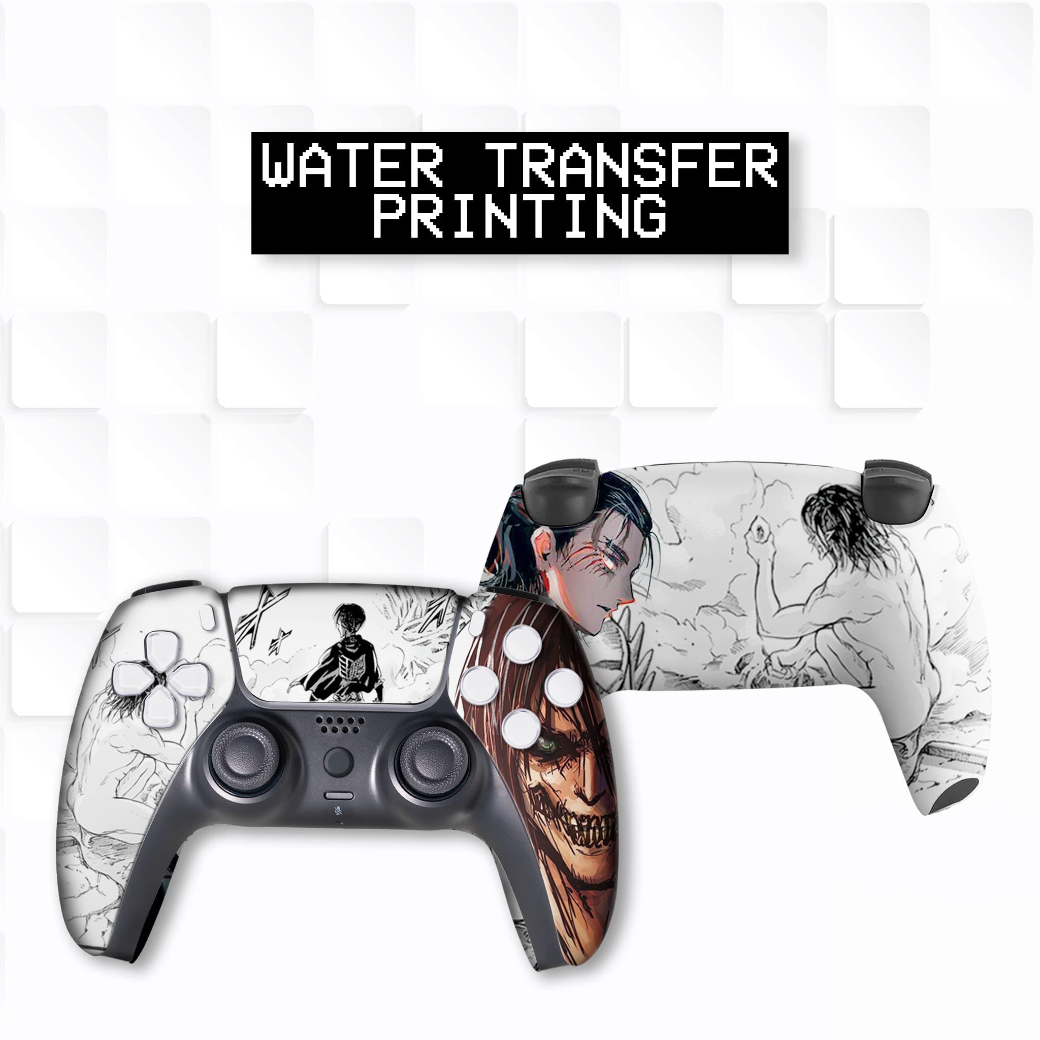 Attackk on Tittan Custom PS-5 Controller Wireless compatible with Play-Station 5 Console