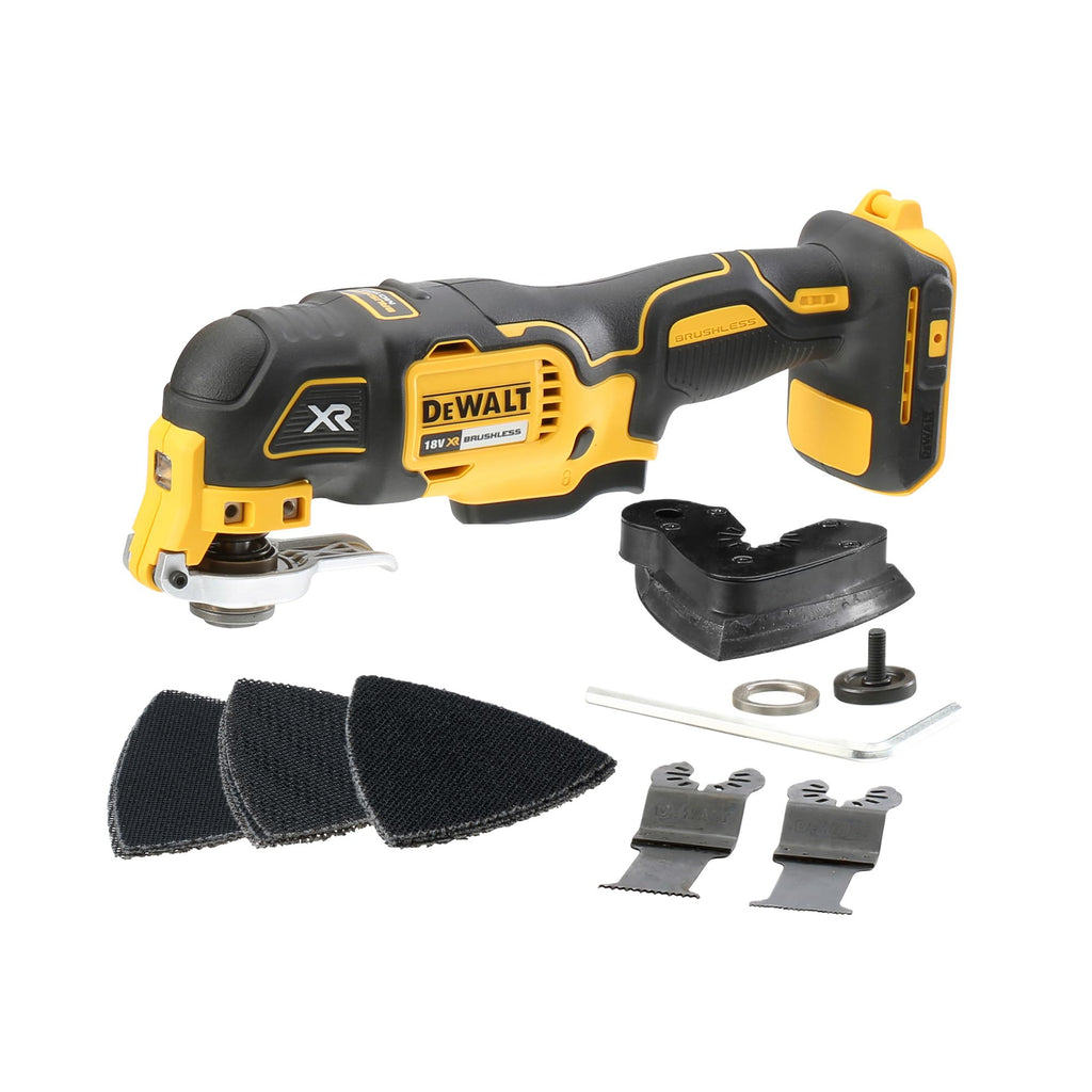 DEWALT 18V XR Brushless Oscillating Multi-Tool, Bare Unit, DCS355N-XJ