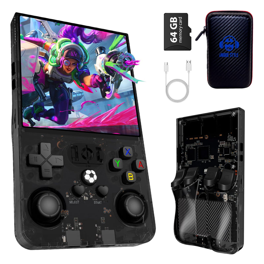 2025 New R36Max Handheld Game Console Portable Mini Retro Handheld Game Console 4.0" 4K