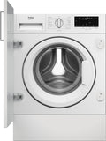 Beko WTIK72121 Integrated 7kg Washing Machine with 1200 rpm - White - A Rated