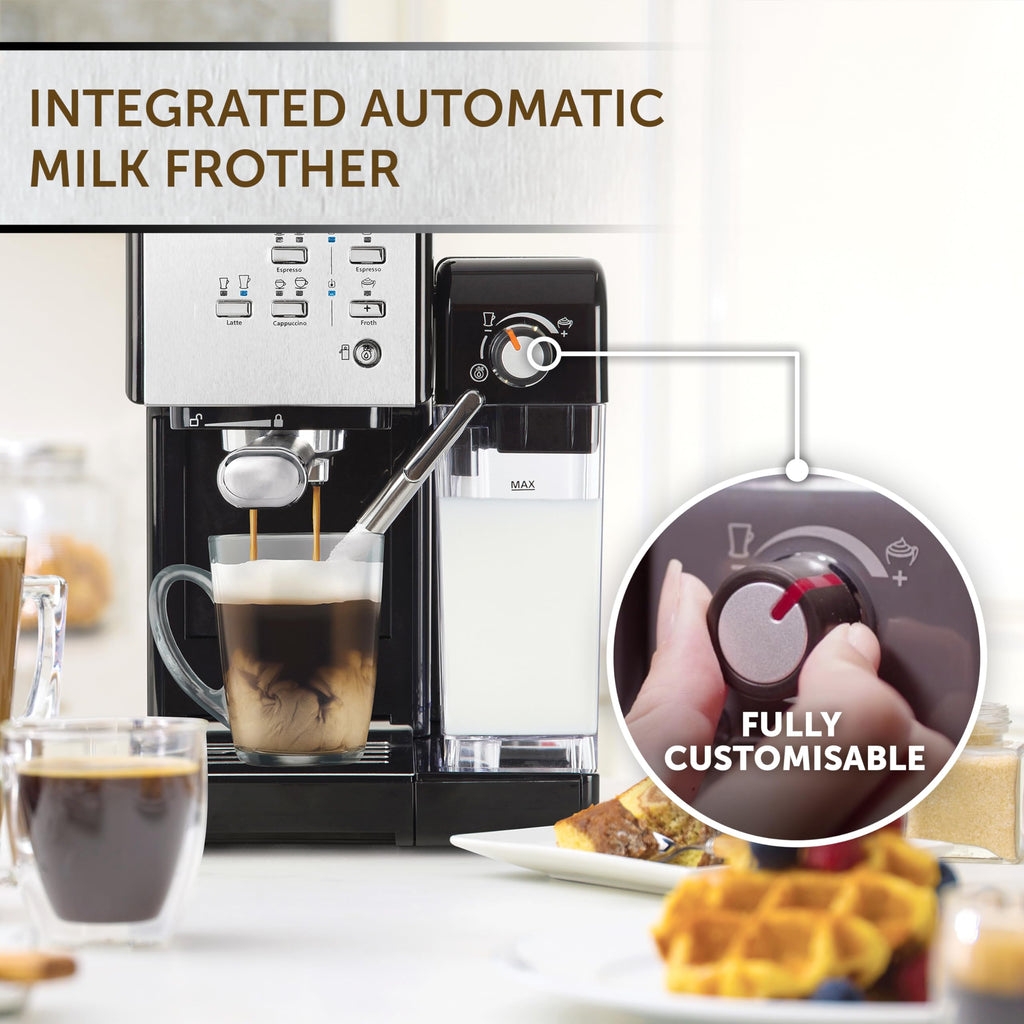 Breville One-Touch CoffeeHouse Coffee Machine | Espresso, Cappuccino & Latte Maker