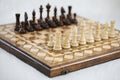 Chess Set With Board, Wooden Chess Set, Personalized gift